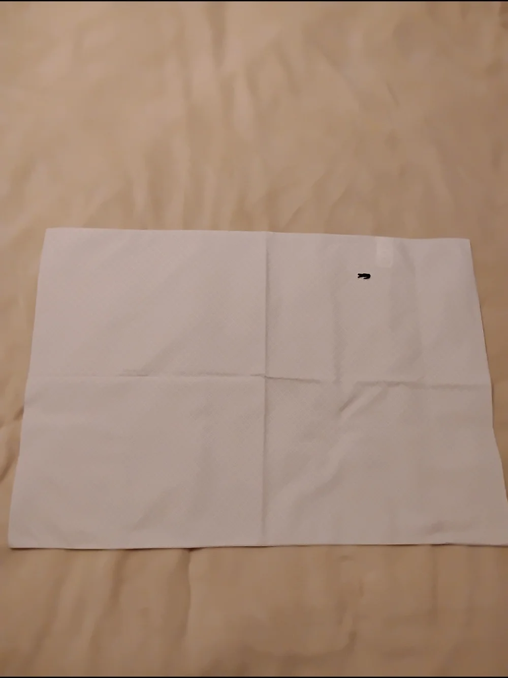 LACOSTE Alligator Logo Standard Pillowcase White Grey